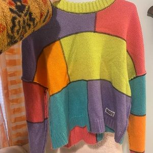 Ragged Priest colorblock sweater
